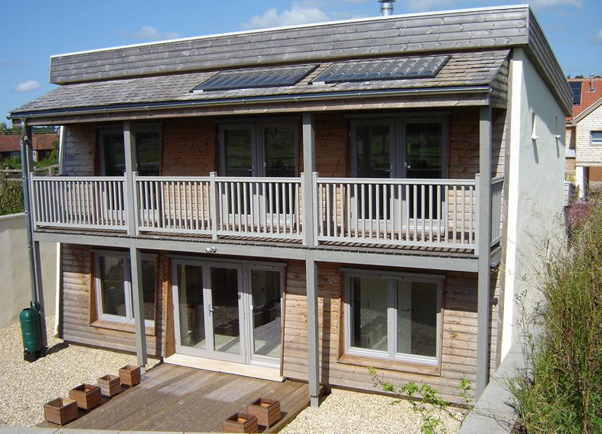 Eco Homes Development - O2i Design Consultants O2i Design Ltd was entrusted by the client/developer to create detailed design schemes and gain Building Regulations approval for this eco-friendly development.