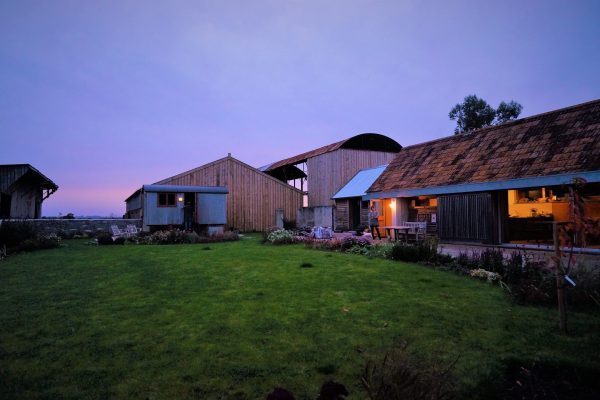 Converted Farm Building - O2i Design Consultants Converted farm buildings are transformed into a sustainable family home on Somerset Levels. Recognised for eco-friendly design & Green Apple Award winner.