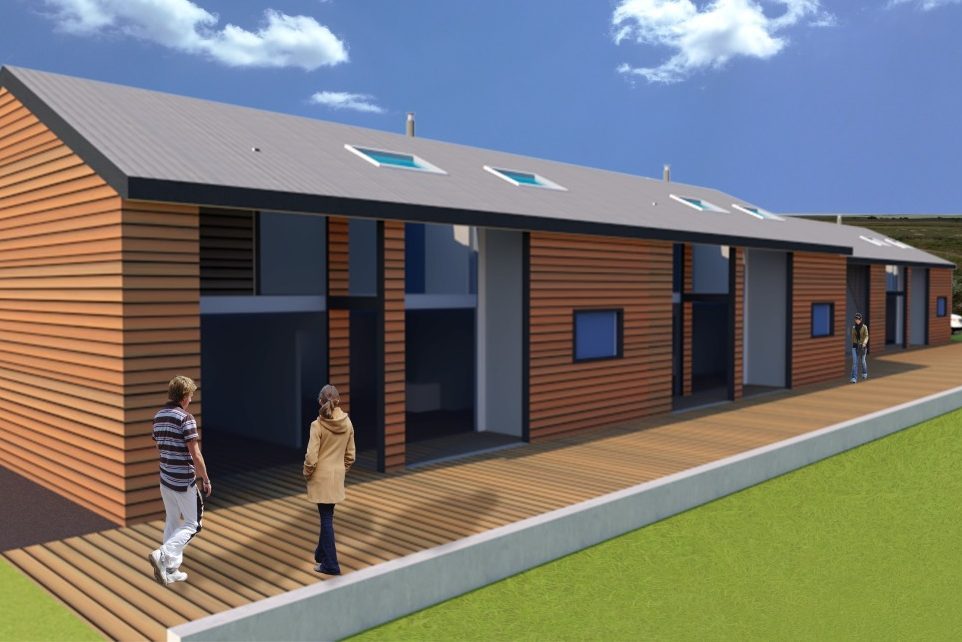 O2i Design is delighted to have designed, gained statutory permissions and overseen the build of these rural live/work units.