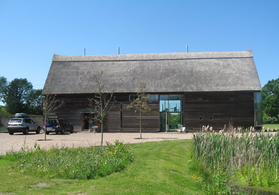 Suffolk Barn Conversion | 17th-Century Timber Barn Transformation. Discover how Architect Geoff Pyle transformed a historic Suffolk barn into a nationally recognised contemporary family home.