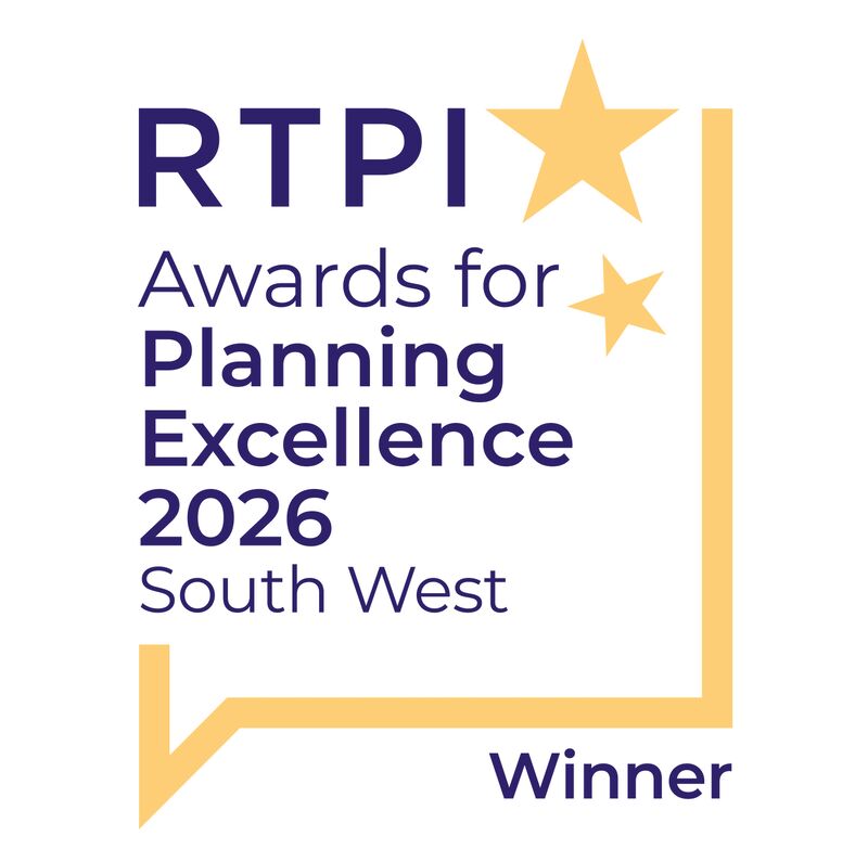 St Dunstan's House Community Health & Wellbeing Centre winning RTPI South West Best Project and Best in Region Award